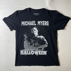 John Carpenter's Halloween Michael Myers Graphic T-Shirt Mens Medium Horror